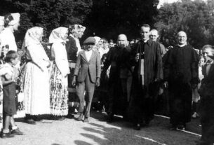 alojzije stepinac, euharistijski kongres, petrinja / 14. kolovoz 1938.