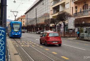 draškovićeva ulica, zagreb / veljača 2021.