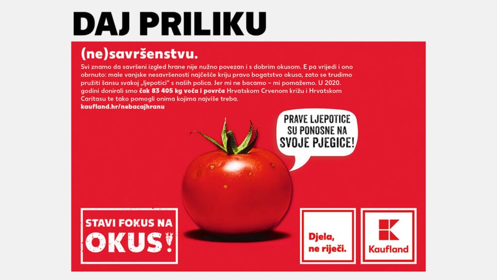 kaufland - kampanja "stavi fokus na okus" / 2021.