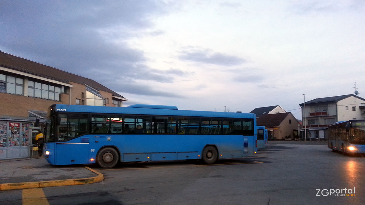 autobusni kolodvor - terminal velika gorica - ožujak 2017.