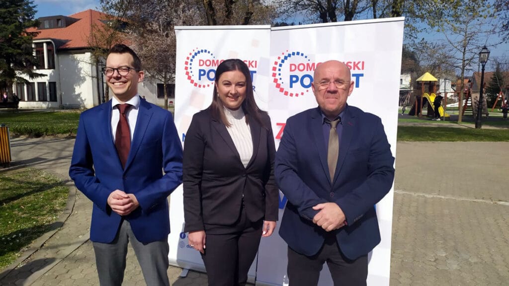domagoj lovrić, silvija blažević i davor dretar drele | domovinski pokret samobor | 2021.