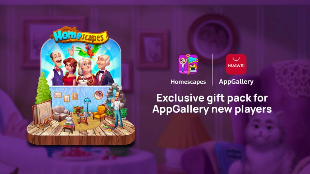 homescapes - playrix | huawei appgallery | 2021.