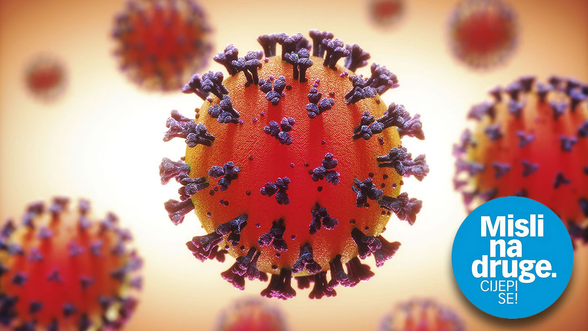 koronavirus - misli na druge, cijepi se!