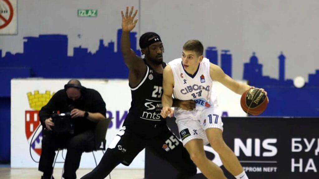 roko prkačin | partizan - cibona | aba liga | 2021.