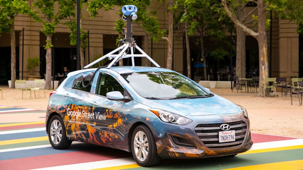 google street view car | 2021.