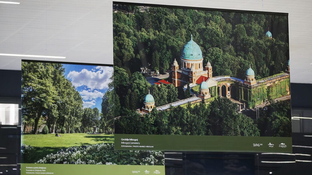 izložba "zagreb voli zeleno" | zračna luka zagreb | 2021.