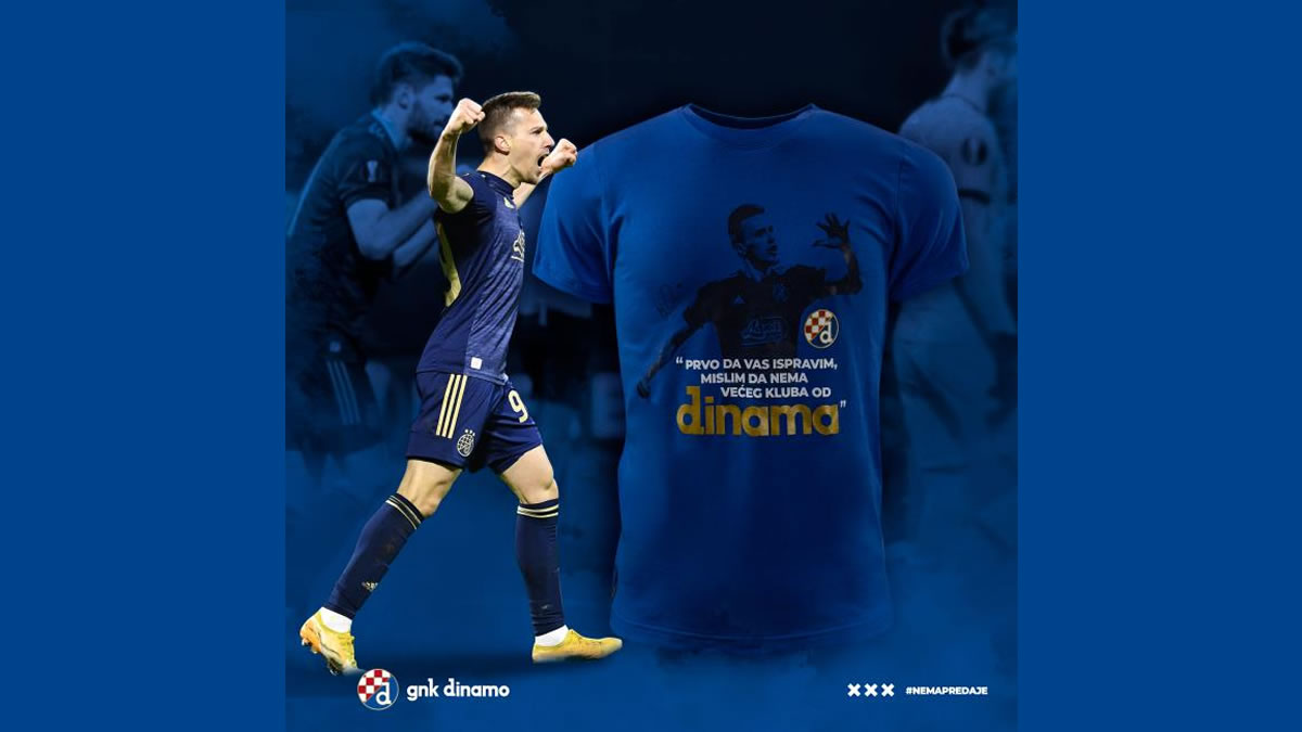 limited edition majica - mislav oršić - dinamo zagreb - 2021.