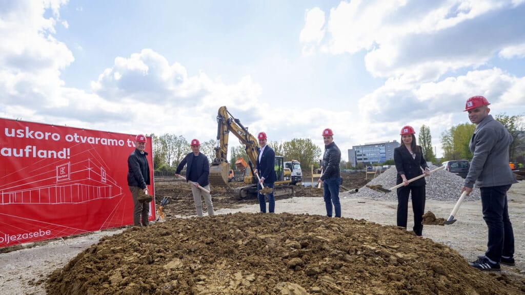 kaufland donje svetice zagreb | početak izgradnje upravne zgrade | 2021.