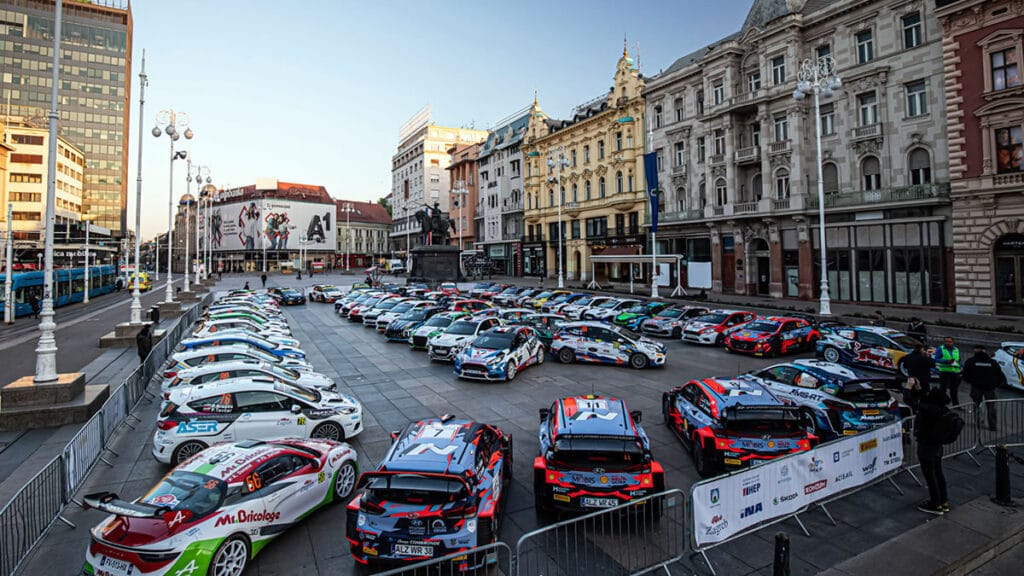 wrc croatia rally - cars on display / zagreb, croatia, 2021 / foto: uroš modlić
