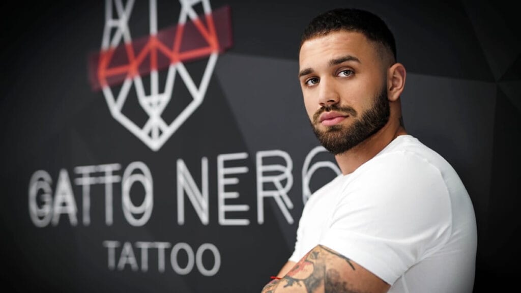 gatto nero tattoo zagreb | mario zirdum | 2021.
