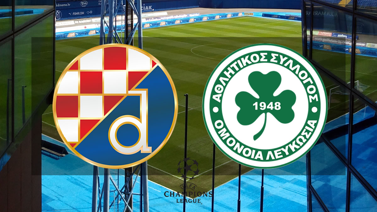 dinamo zagreb - omonia nicosia / uefa champions league 2021./2022.