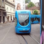 tramvaj broj 11 - zet zagreb | draškovićeva ulica zagreb | lipanj 2012.