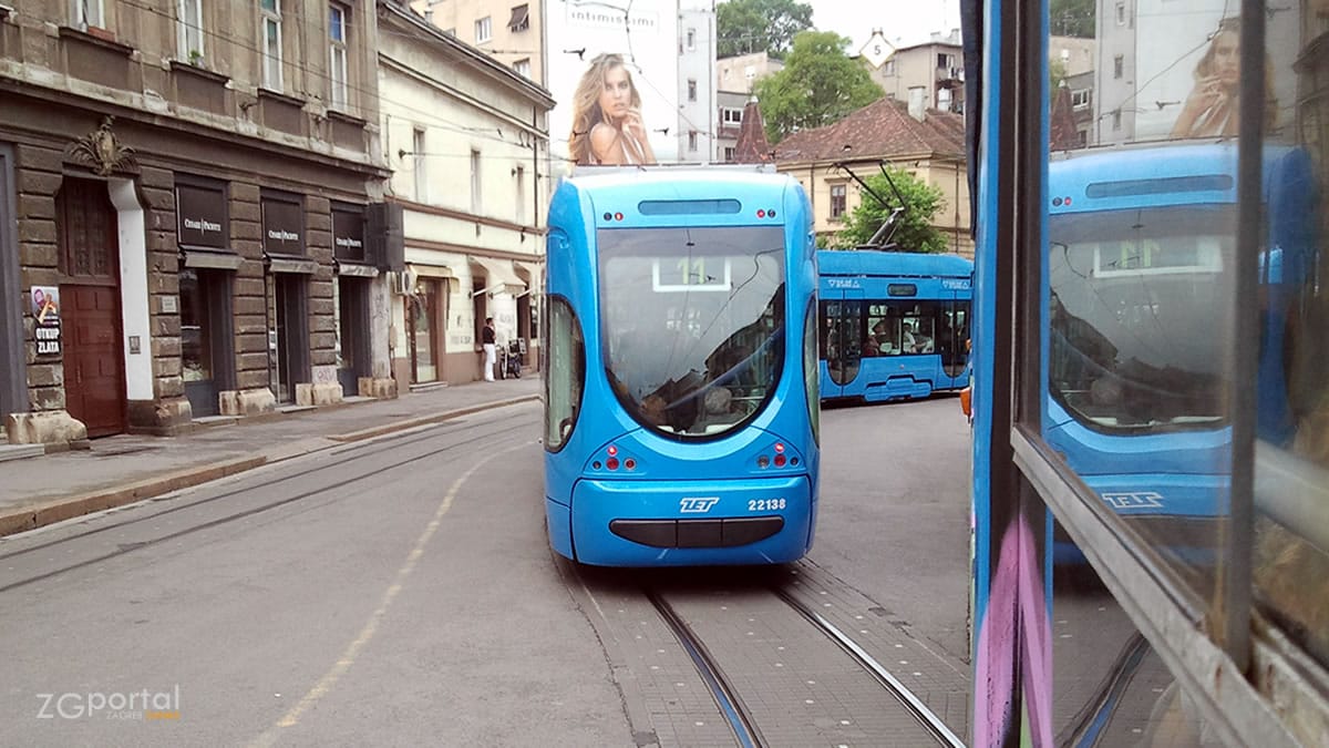 tramvaj broj 11 - zet zagreb | draškovićeva ulica zagreb | lipanj 2012.