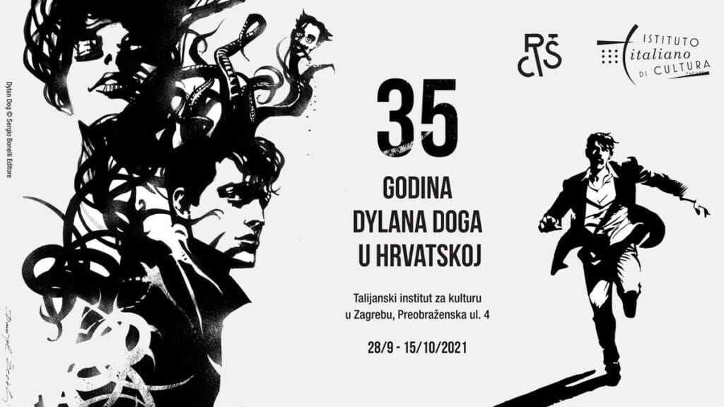 izložba "dylan dog - 35 godina u hrvatskoj" | 2021.