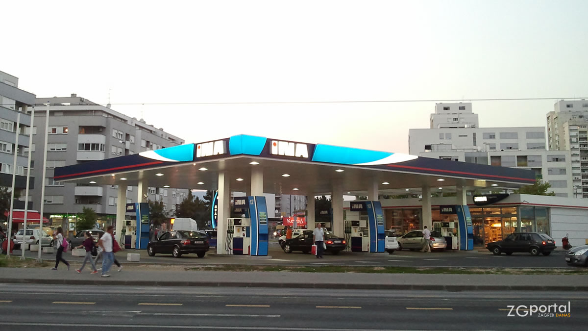 ina - benzinska postaja zagreb-dubrava - rujan 2021.