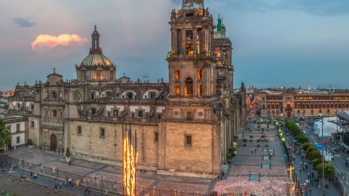 mexico city metropolitan cathedral | meksiko | 2021.