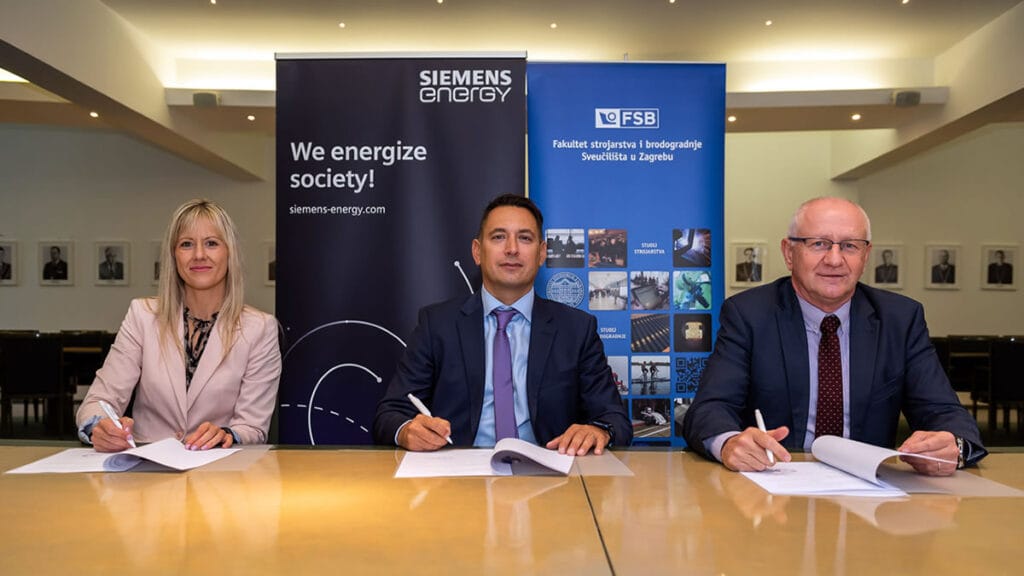 sporazum o suradnji - 2021. - fakultet strojarstva i brodogradnje zagreb i siemens energy - laura musić, boris miljavac i dubravko majetić
