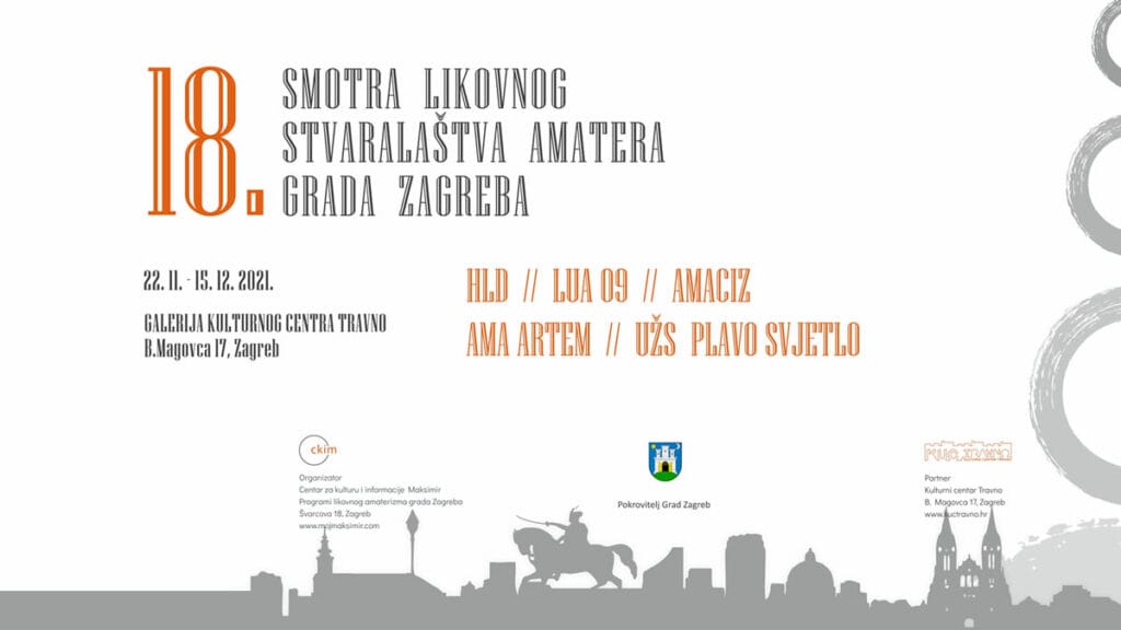 18. izložba likovnih amatera grada zagreba | kuc travno | 2021.