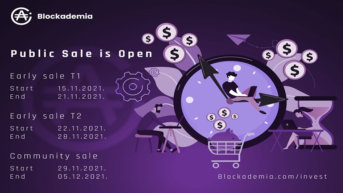 blockademia public sale / 2021.