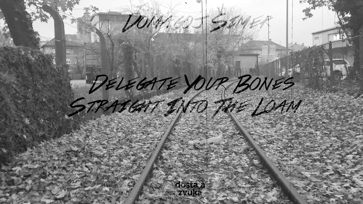 domagoj šimek - delegate your bones straight into the loam | 2021.