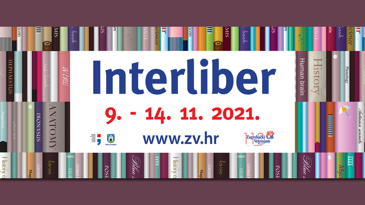 interliber / 43. međunarodni sajam knjiga / zagrebački velesajam / 2021.