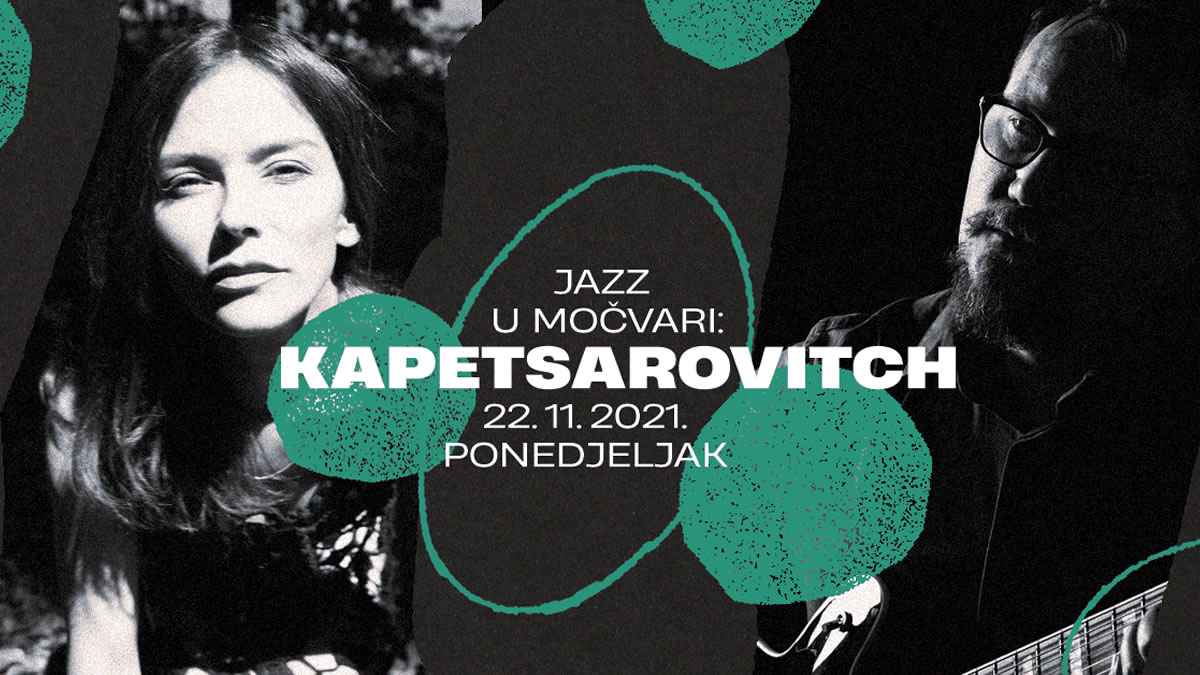 jazz duo kapetsarovitch - vesna pisarović i ivan kapec - močvara zagreb - 2021.