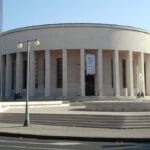 meštrovićev paviljon - dom hdlu - džamija | trg žrtava fašizma zagreb | listopad 2013.