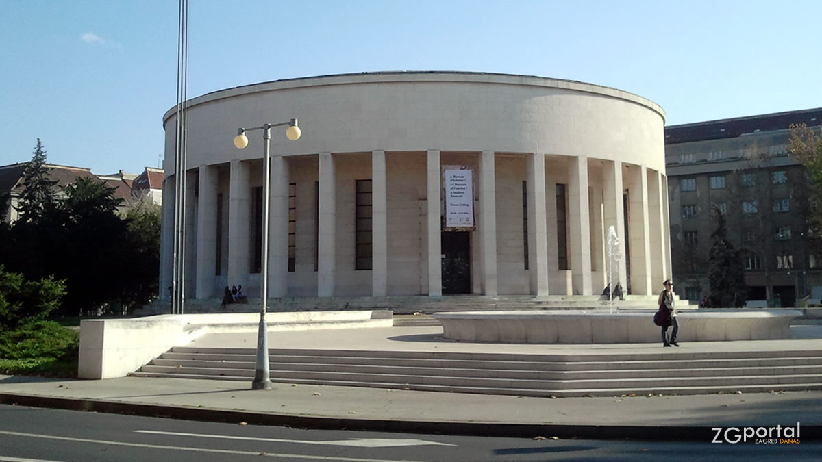 meštrovićev paviljon - dom hdlu - džamija | trg žrtava fašizma zagreb | listopad 2013.