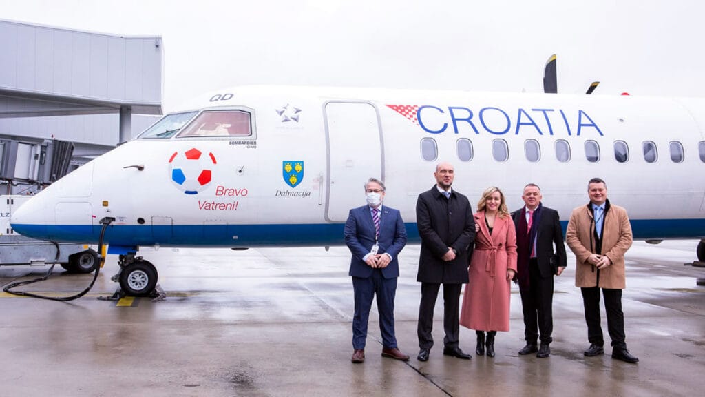 mywings aviation | let zagreb-priština | bombardier dash 8 q400 | 2021.