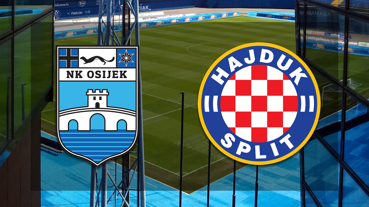 NOGOMET UŽIVO: Osijek i Hajduk igraju prethodno odgođenu utakmicu 3. kola  HNL-u srijedu, 8. studenog 2023. godine - gdje gledati prijenos?