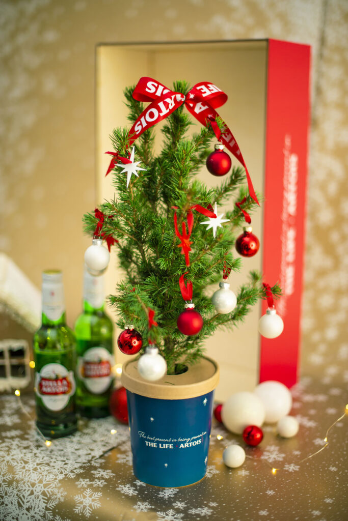 pivo stella artois - savršen božićni poklon - 2021. - dizajn: ana tevšić nauković
