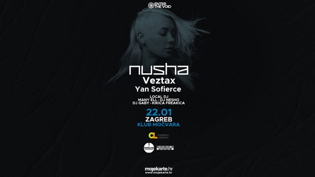 dj nusha - veztax - yan sofierce | močvara zagreb | 2022.
