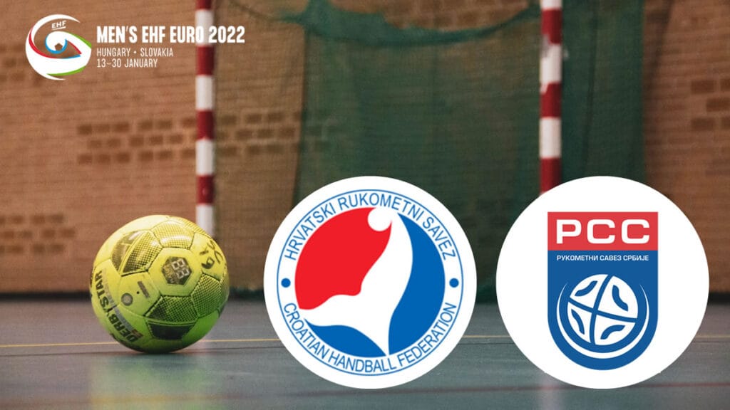 hrvatska - srbija | rukomet - ehf euro 2022 - handball | croatia - serbia