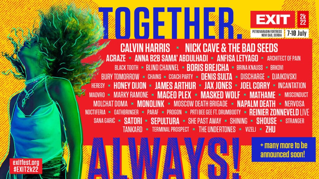 exit festival 2022 | lineup