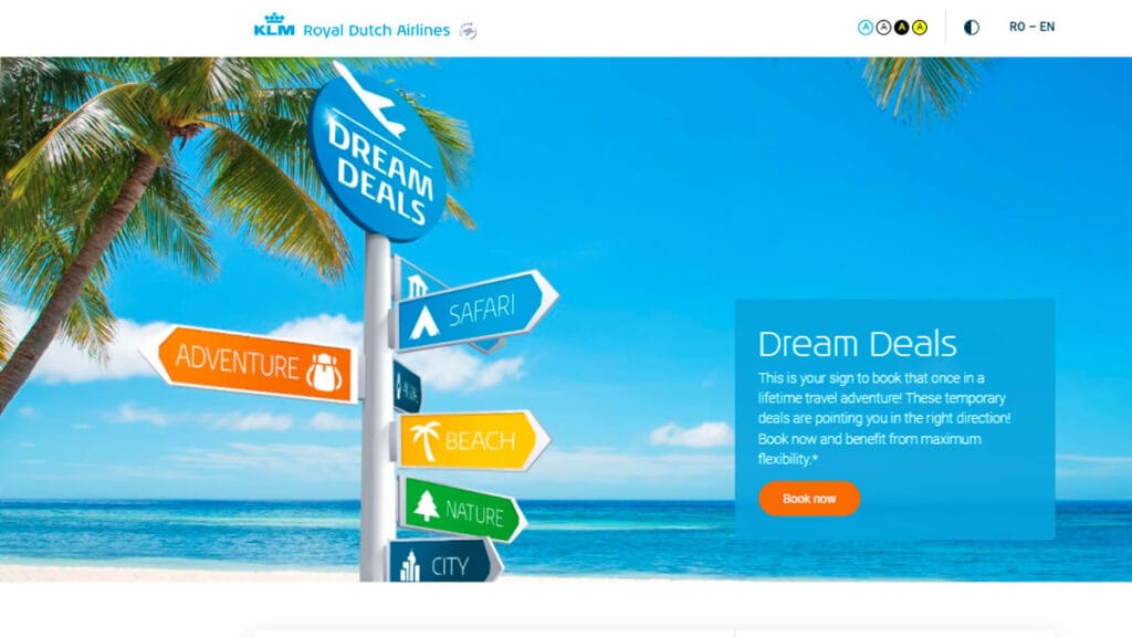 klm royal dutch airlines | dream deals | 2022.
