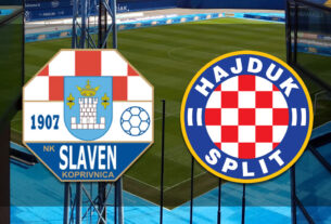 slaven belupo - hajduk | hrvatska nogometna liga