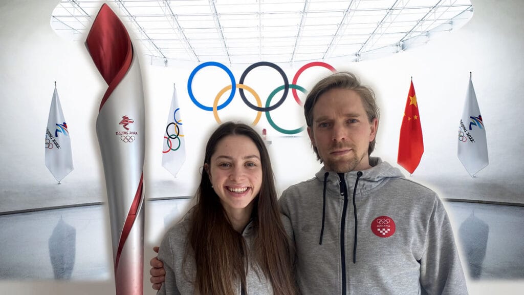 valentina aščić & ingmar van riel | zimske olimpijske igre peking 2022