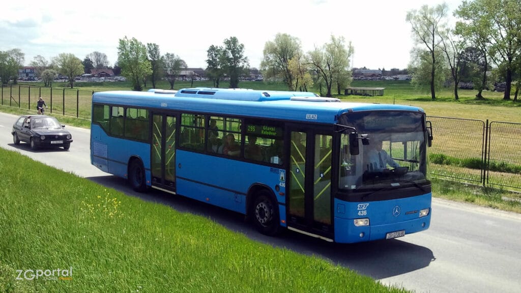 zet zagreb | linija 295 | mercedes benz conecto h | travanj 2013.