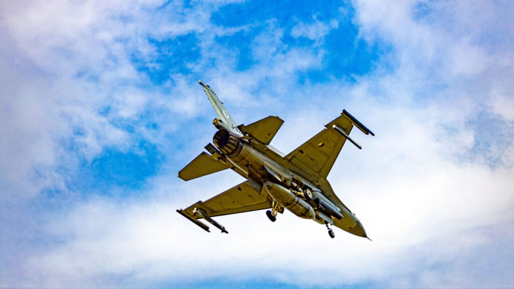 general dynamics f-16 fighting falcon I 2022. I photo: berend verheijen