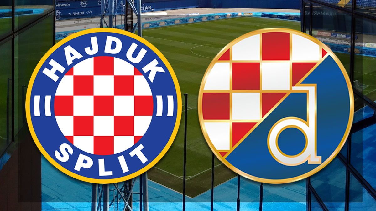 hnk hajduk split - gnk dinamo zagreb | hrvatska nogometna liga