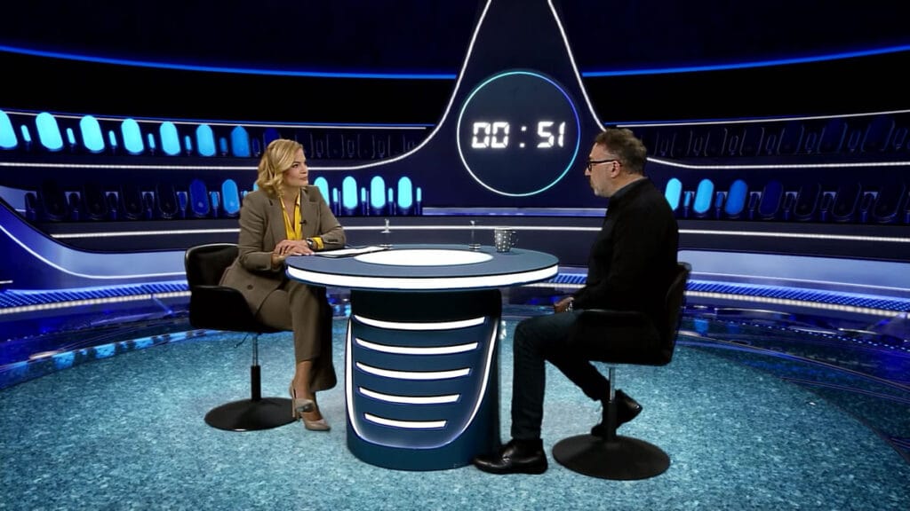 nevena rendeli vejzović & srđan šaper | 21 odgovor - una tv | 2022.