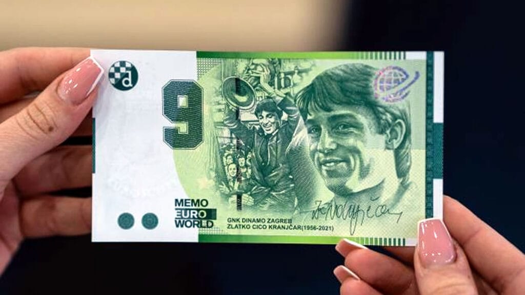 novčanica "zlatko cico kranjčar" | dinamo classics | gnk dinamo zagreb | 2022.