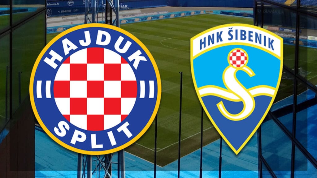hnk hajduk split - hnk šibenik | hrvatska nogometna liga