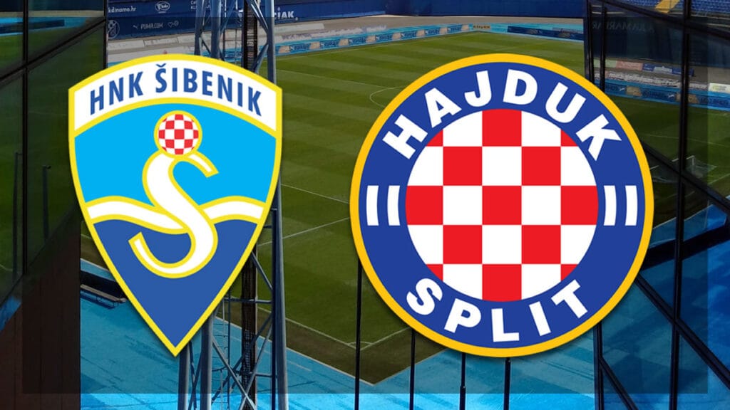 hnk šibenik - hnk hajduk split I hnl - nogomet - ht prva liga - 2021./2022.