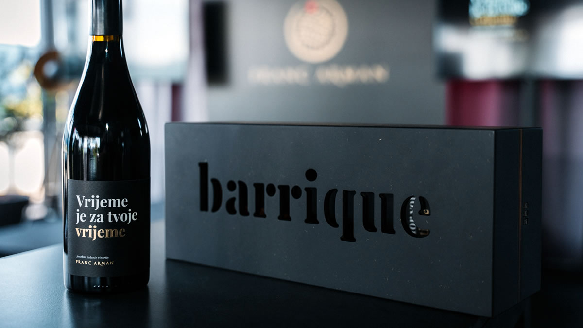 vinarija franc arman | vino teran barrique | 2022.