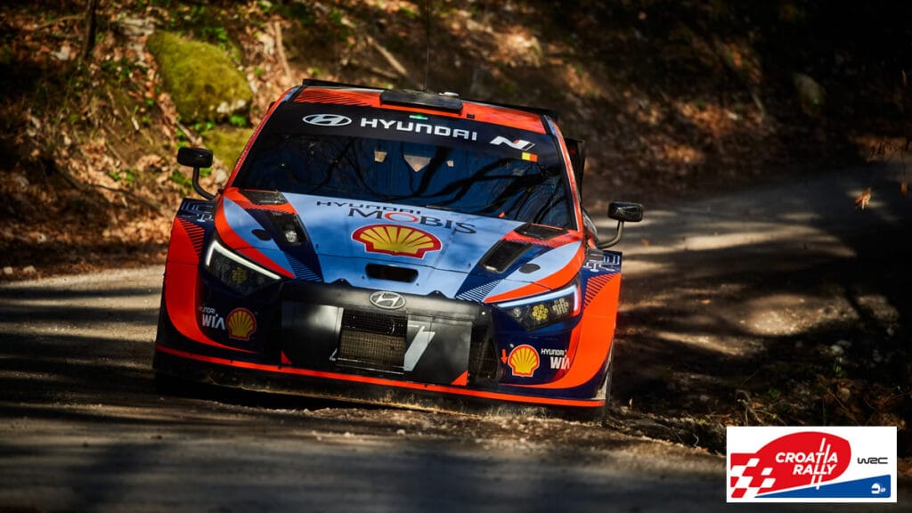 wrc croatia rally 2022 | hyundai i20