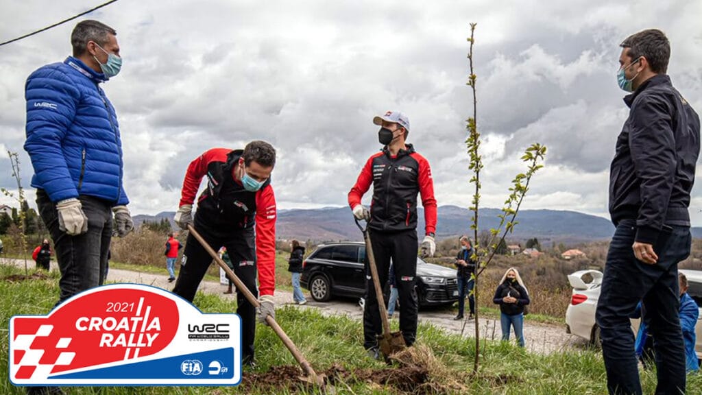 wrc croatia rally 2022 | smanjenje ugljičnog otiska
