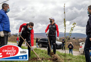 wrc croatia rally 2022 - smanjenje ugljičnog otiska