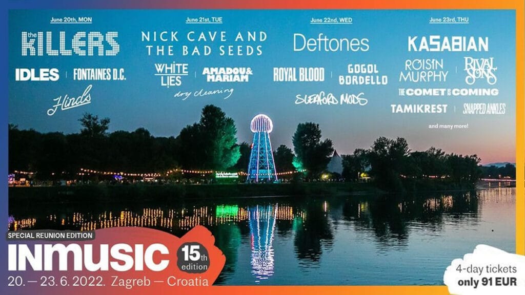inmusic festival #15 | jarun zagreb | 2022.