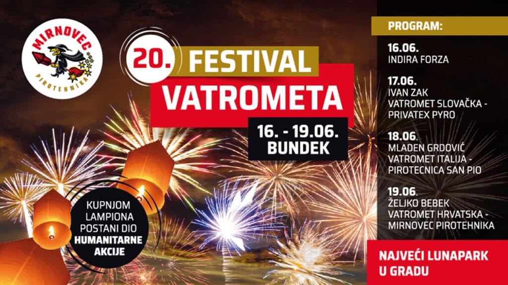 festival vatrometa 2022 | bundek zagreb | pirotehnika mirnovec